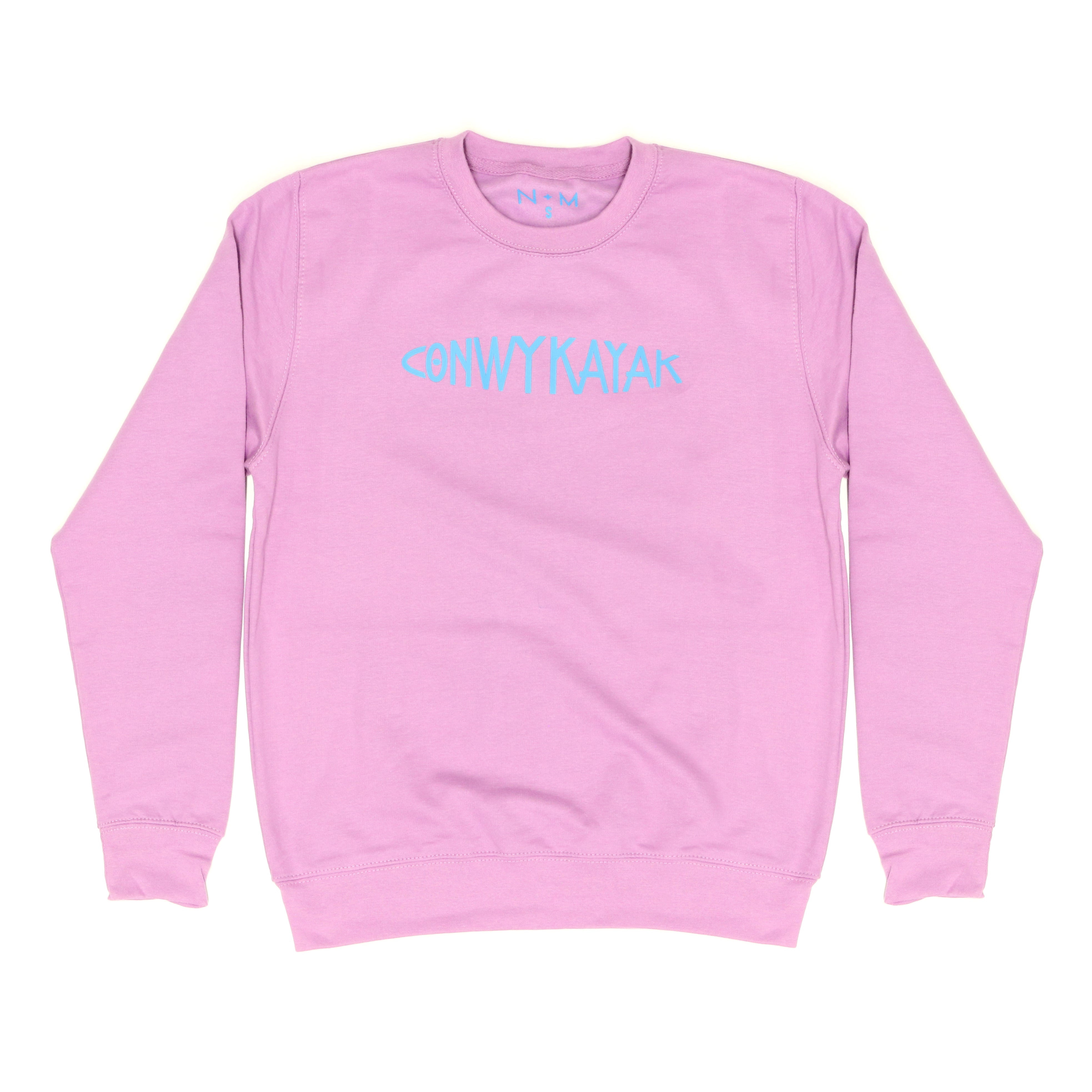 Lilac crew clearance neck sweatshirt