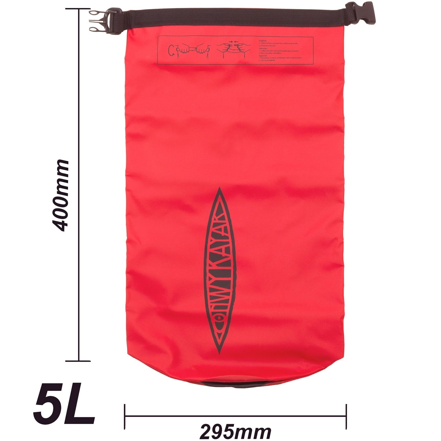 Conwy Kayaks - Heavy Duty Waterproof Dry Bag - 5L Volume | Conwy Kayaks